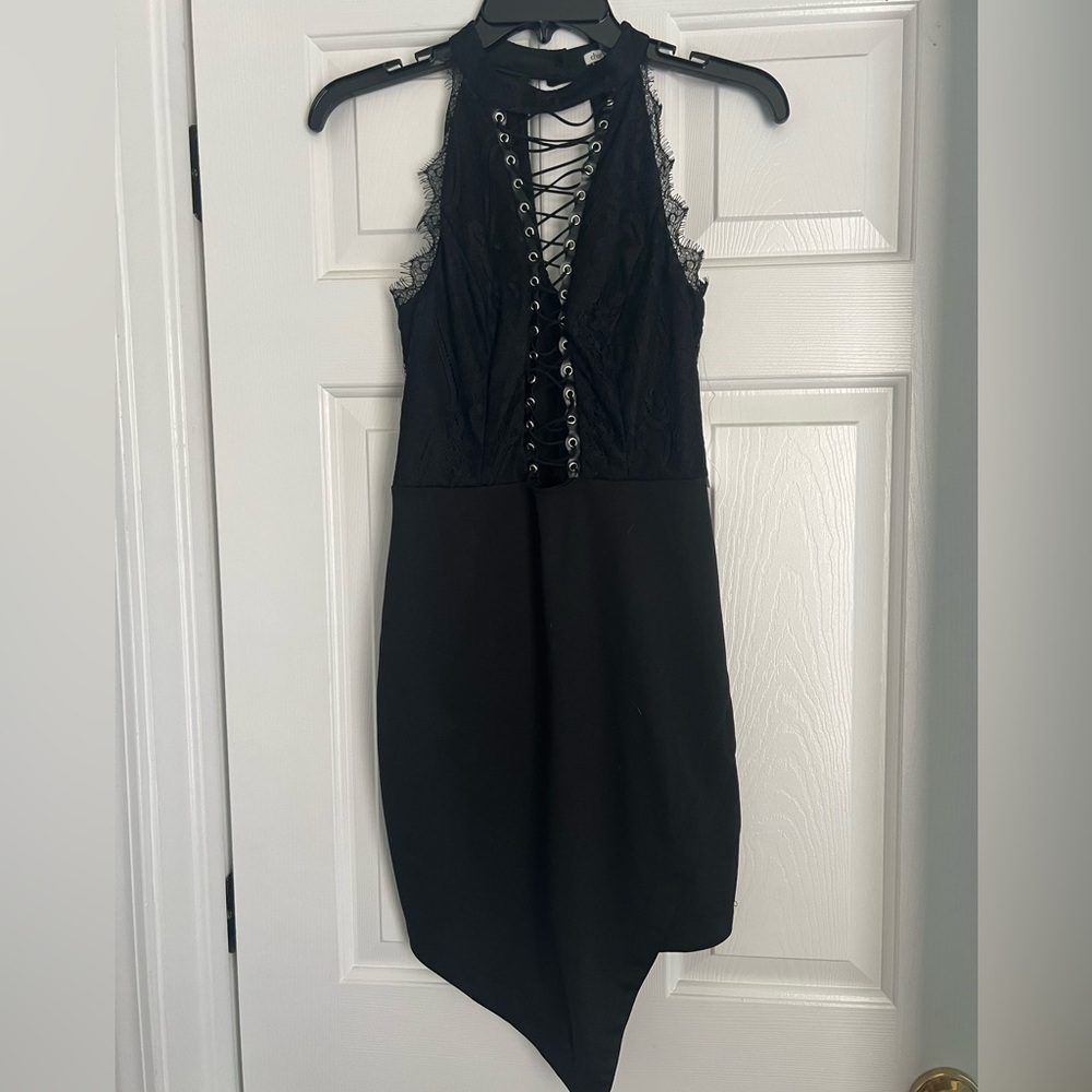 NWT Sexy Black Bodycon dress Size Medium